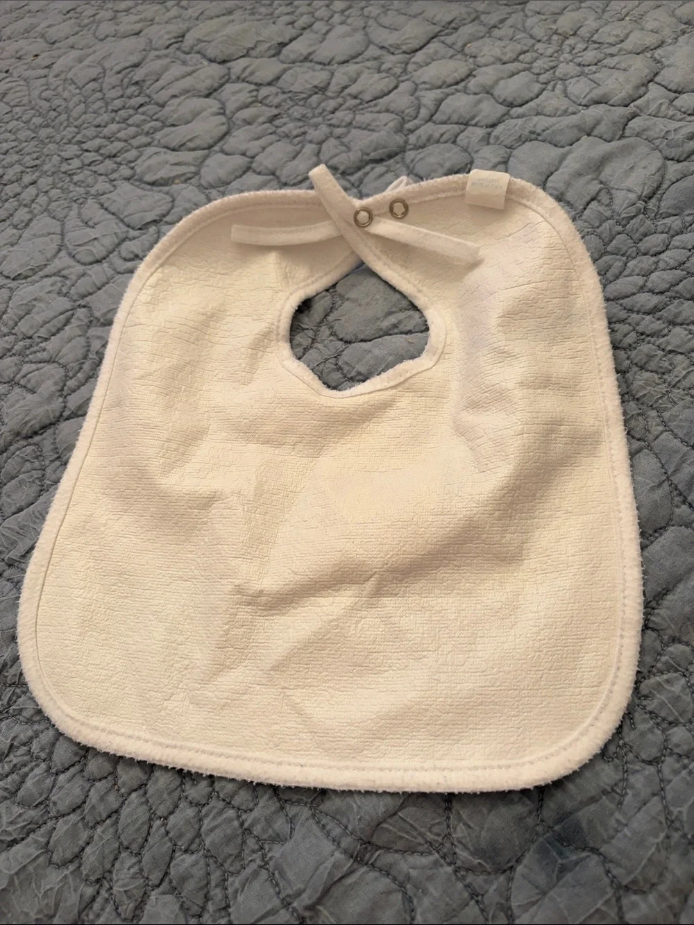 Vintage (1998) Little 49ers Fan Cream Baby Bib